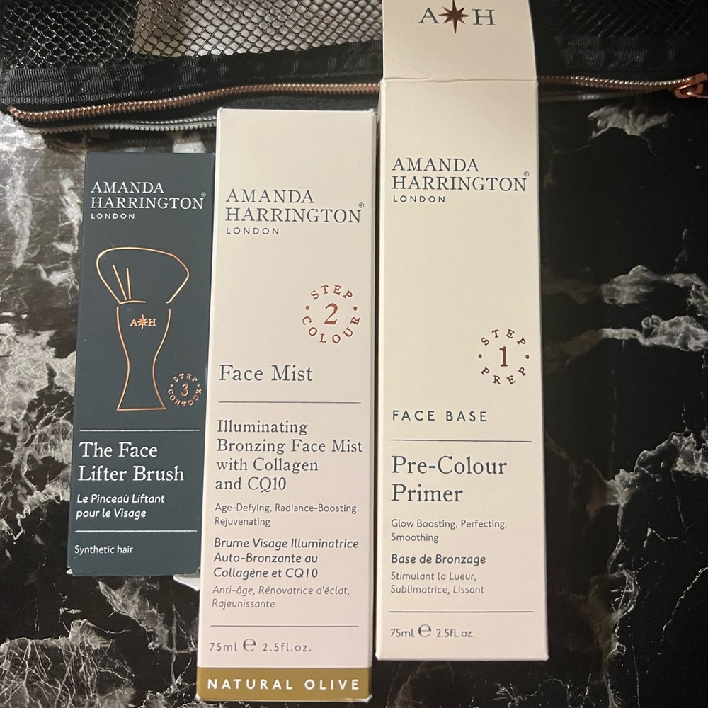 Amanda Harrington The Face Set Natural Olive